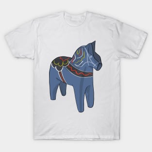 Sweden Dala Horse Dalecarlian Swedish T-Shirt